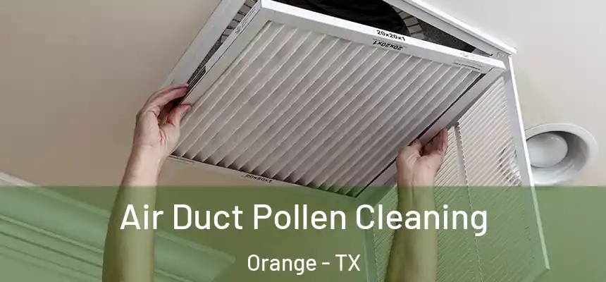  Air Duct Pollen Cleaning Orange - TX