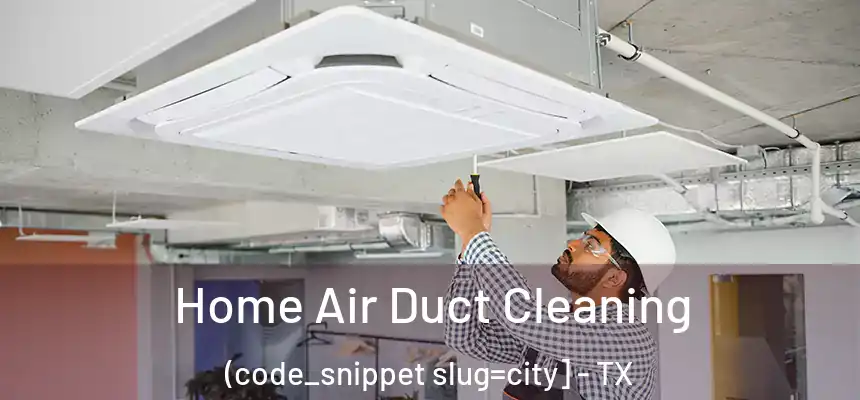  Home Air Duct Cleaning (code_snippet slug=city] - TX