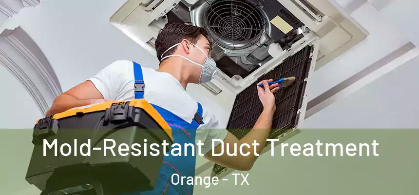  Mold-Resistant Duct Treatment Orange - TX